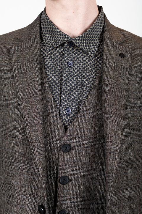 Clean Cut Copenhagen Sebastian XO Blazer Dark Grey Check