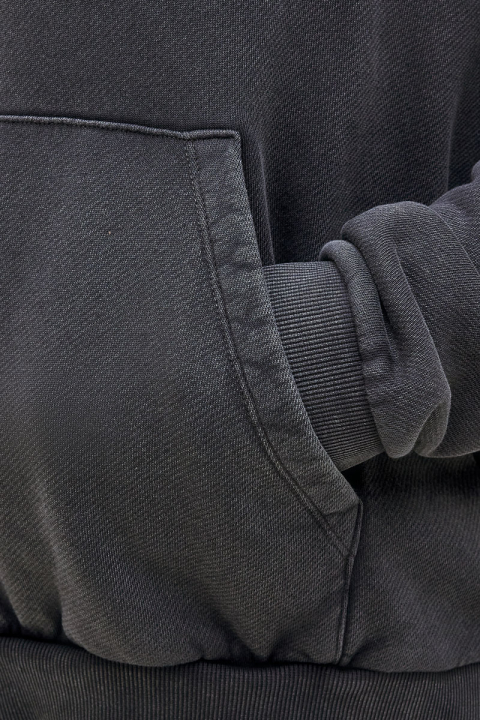 Jack & Jones Acapulco Typo Loose Fit Hoodie Black