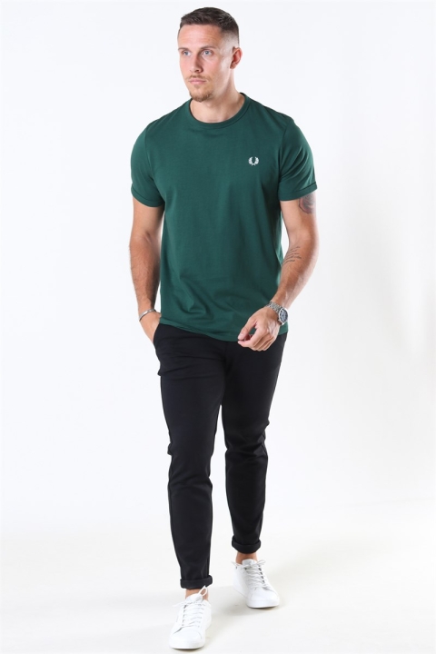 Fred Perry Ringer T-Hemd Ivy