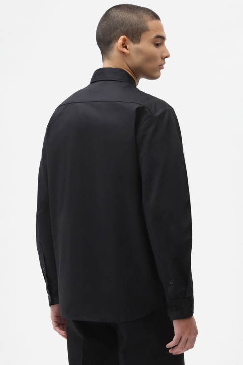 DICKIES LONG SLEEVE WORK Hemd BLACK