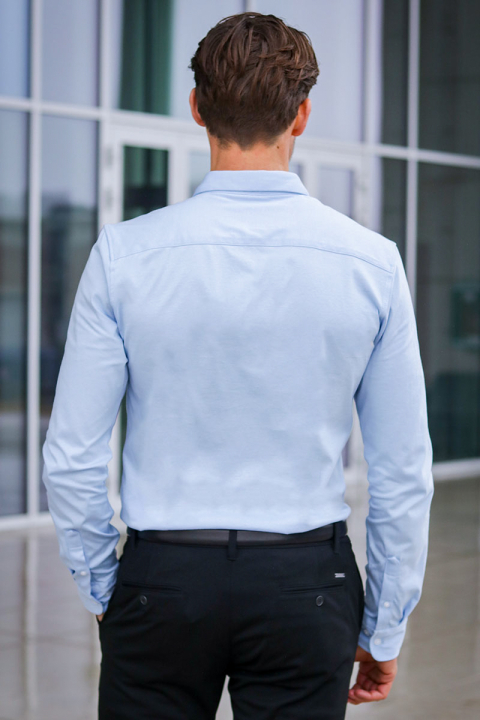 ONLY & SONS Miles LS Stretch Hemd Cashmere Blue