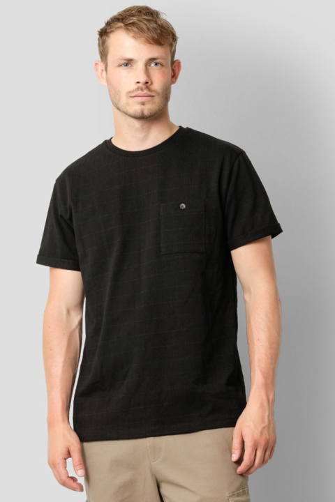 Clean Cut Copenhagen Timothy Structured Tee Black