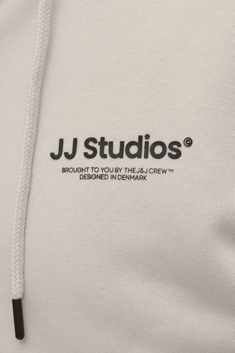 Jack & Jones Soho Sweat Zip Hoodie Moonbeam