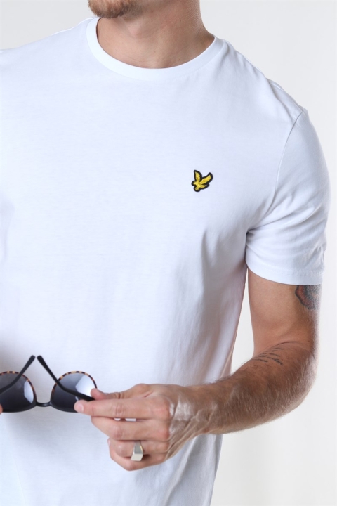 Lyle & Scott Crew Neck T-Hemd White