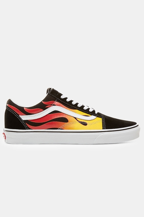 Vans Old Schuhol Sneakers Flame Black/Black/Tr Wht