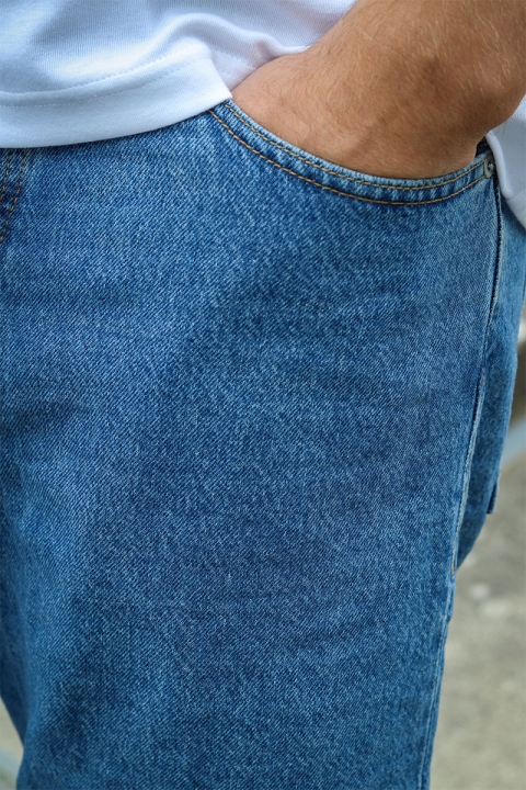 Jack & Jones Tony Loose Fit Shorts 301 Blue Denim