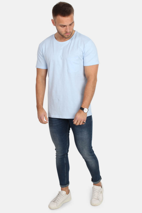 Clean Cut Kolding Tee S/S Light Blue