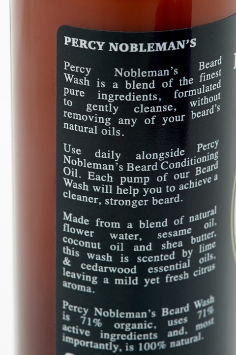 Percy Nobleman Beard Wash 100 ml.