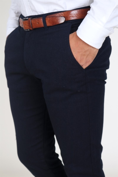 Tailored & Originals Nox Frederic Hose Navy Melange