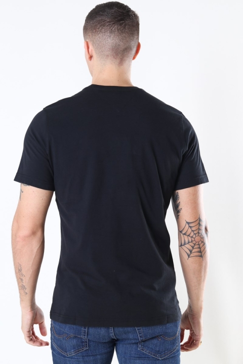 Tommy Jeans Original Jersey T-Hemd Tommy Black