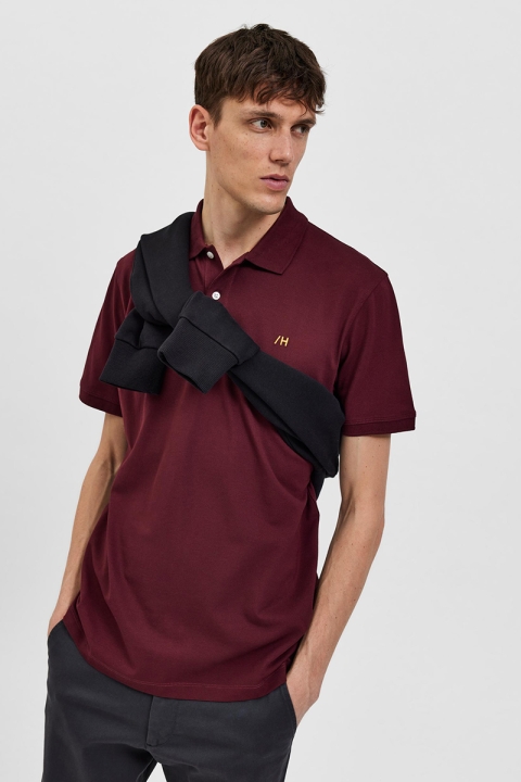 Selected SLHAZE SS POLO W NOOS Tawny Port