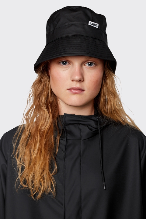 Rains Bucket Hat 01 Black