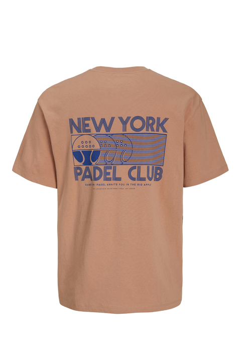 Jack & Jones Padel Club Relaxed Fit Tee  Dusty Coral
