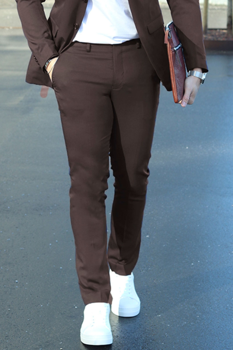 Jack & Jones Premium Franco Slim Fit Anzug Black Coffee