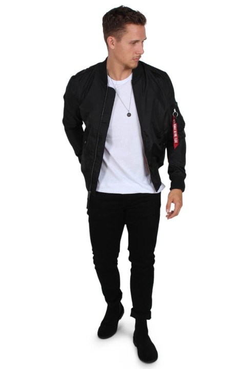 Alpha Industries MA-1 TT Bomber Jacke Black