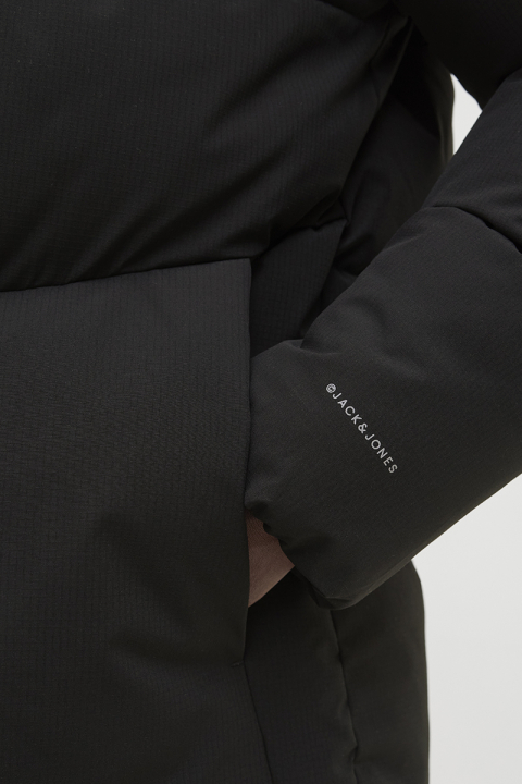 Jack & Jones Global Puffer Jacket Black