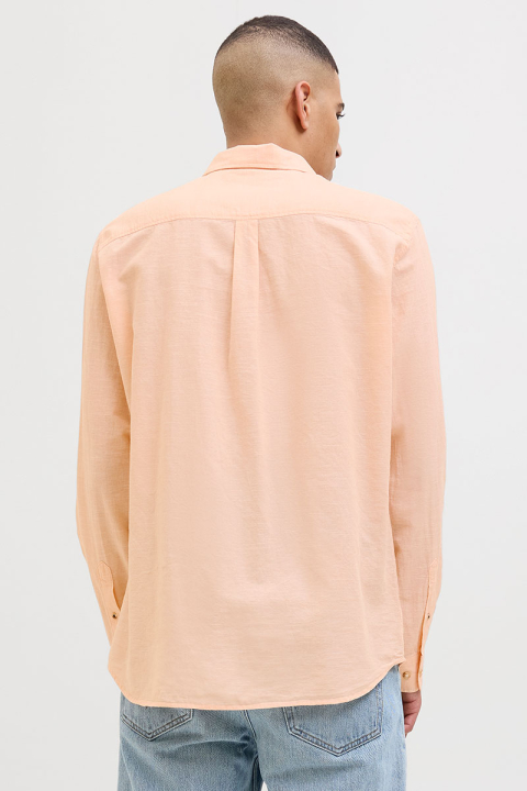 Jack & Jones Summer Hemd LS Peach Parfait