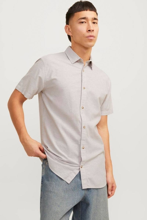 Jack & Jones Summer Linen Hemd SS Crockery