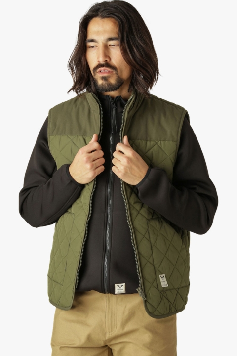 Fat Moose Jensen Recycled Vest Army