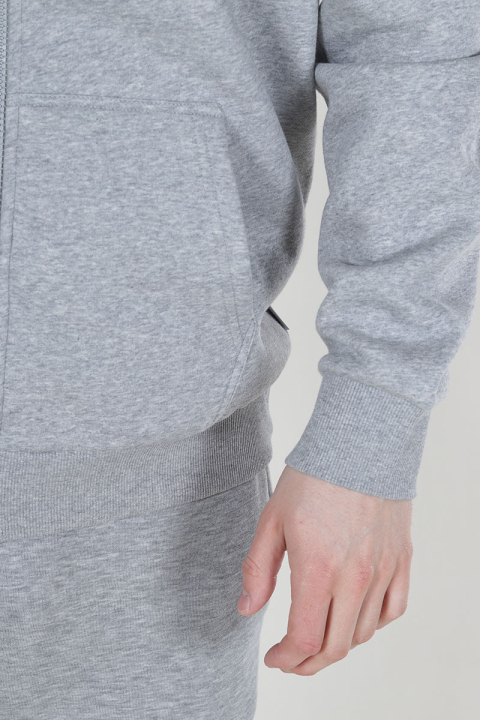 ONLY & SONS CERES ZIP HOODIE SWEAT Light Grey Melange