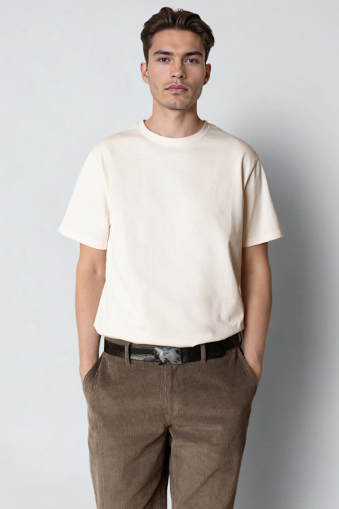 Clean Cut Copenhagen Stable t-Hemd Ecru