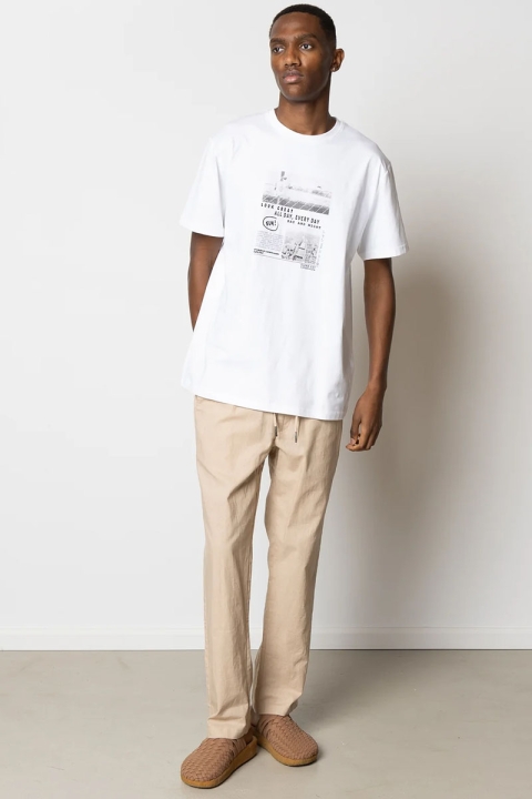 Clean Cut Copenhagen Søerne Organic Tee White