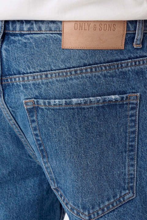 Only & Sons Edge Straight Fit 4939 Medium Blue Denim
