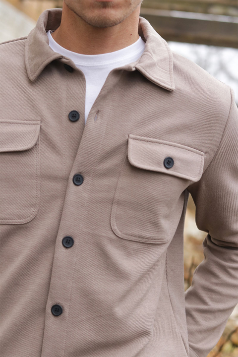 Only & Sons Kodyl Overshirt  Fossil
