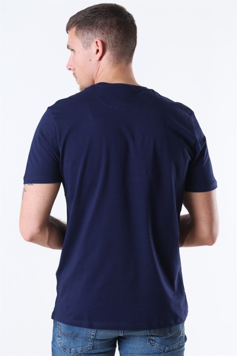 Lyle & Scott Crew Neck T-Hemd Navy