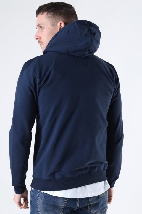 Fat Moose Brady Hood Zip Navy