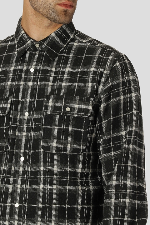 Fat Moose Adrian Hemd Black Check