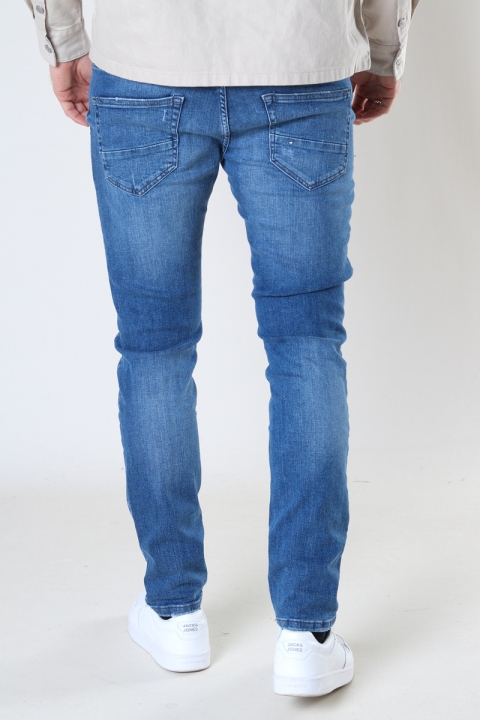 Only & Sons Loom Slim Jeans 1402 Mid Blue Denim