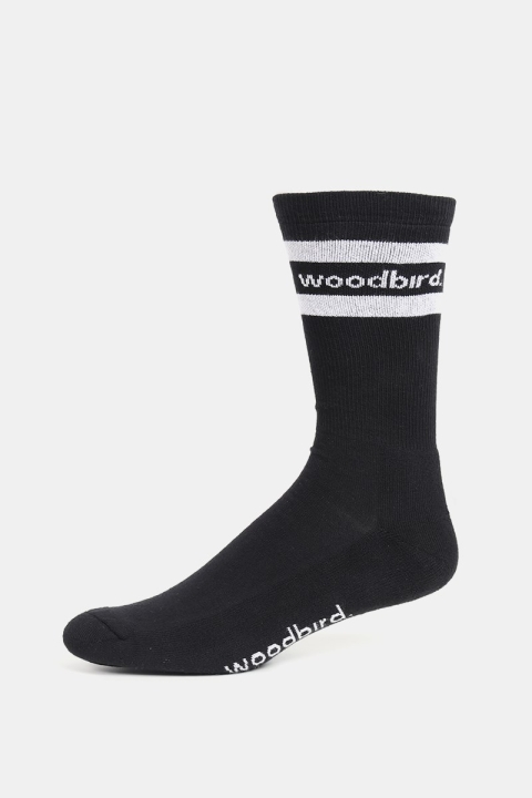 WoodBird Sports Strümpfe Black