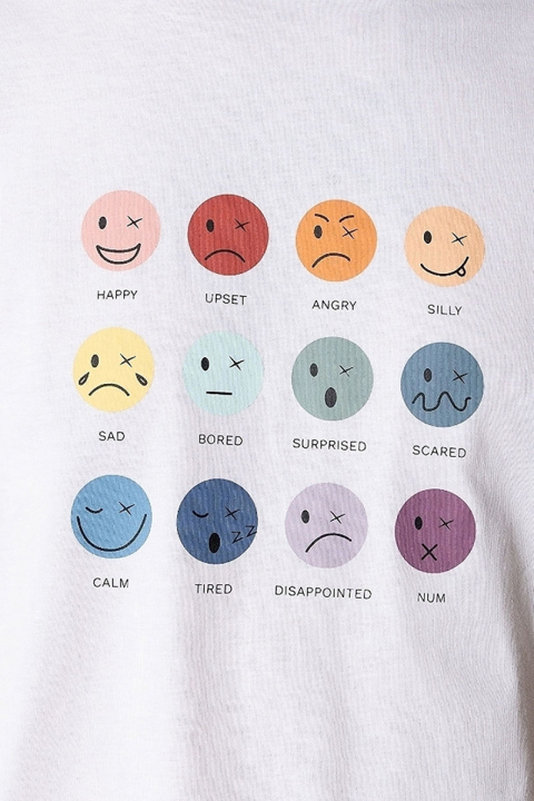 Clean Cut Copenhagen Emoji t-Hemd White