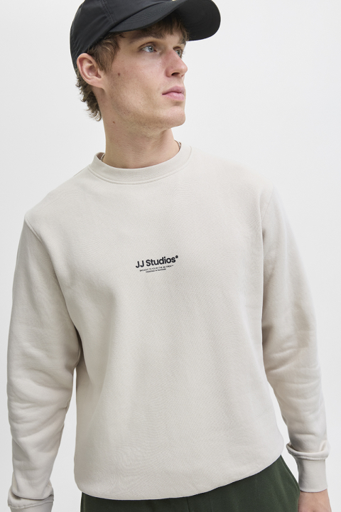 Jack & Jones Soho Sweat Crew Neck Moonbeam