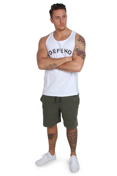 Defend Paris DebardeUhr Tank Top White