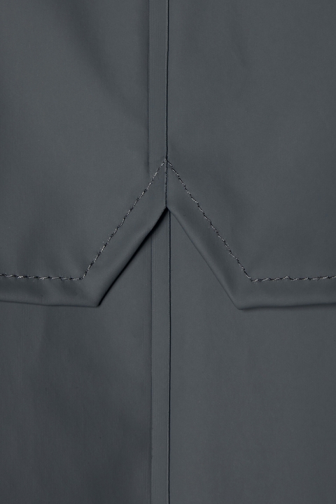 Rains Long Jacket 05 Slate