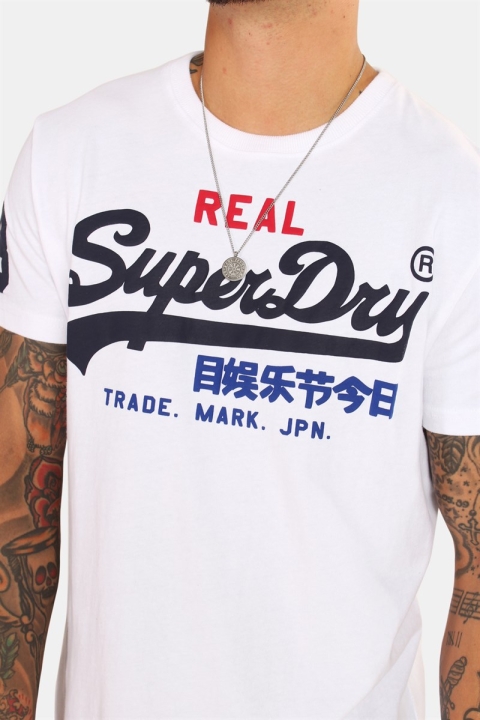 Superdry Vintage Logo Tri T-Hemd Optic