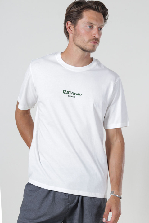 Jack & Jones Bradley Relaxed Fit Fruits Tee Cloud Dancer