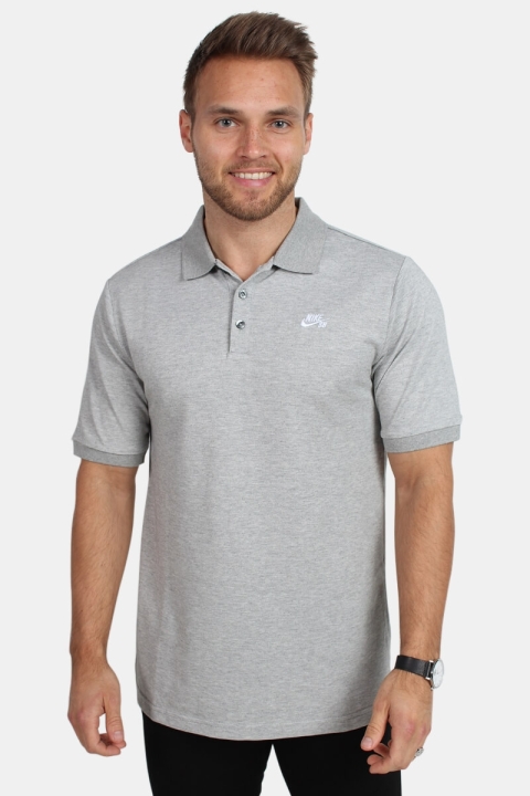 Nike Dri Fit Pique Polo Grey