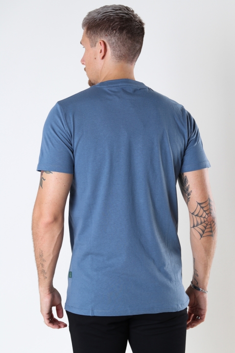 Kronstadt Timmi Organic/Recycled tee Sea Blue