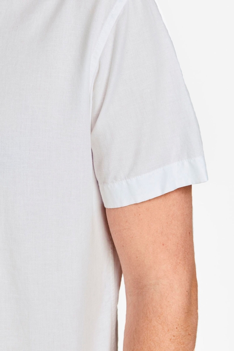 Jack & Jones SUMMER BAND Hemd S/S White