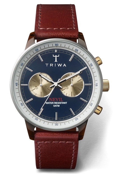 Triwa Duke Nevil Uhr Cognac Sewn Classic