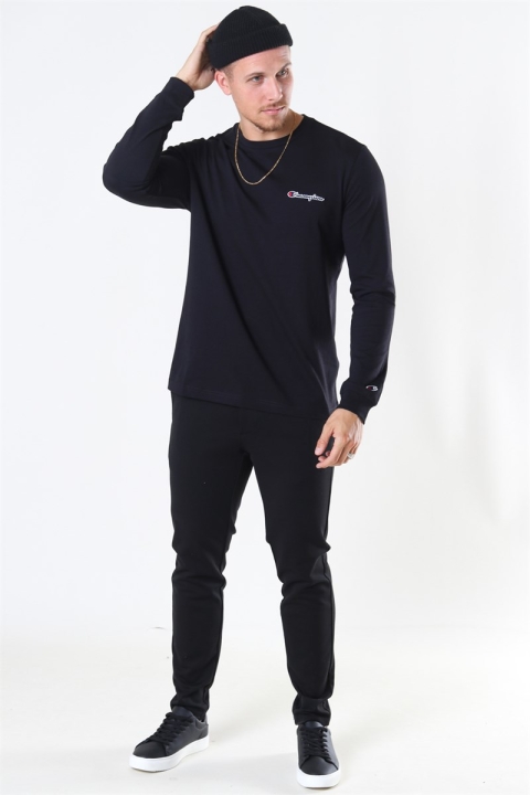 Champion Long Sleeve T-Hemd Black