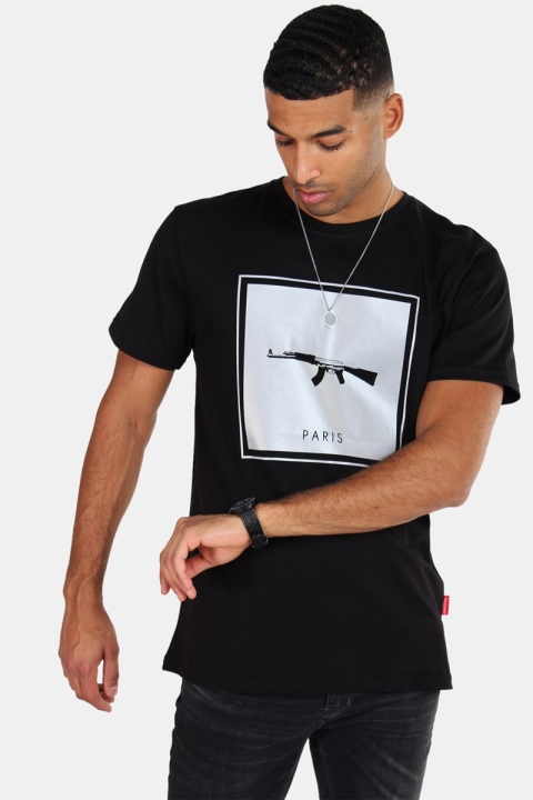 Defend Paris Tyga T-Hemd Black