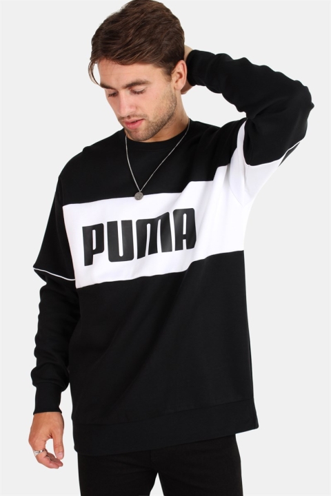 Puma Retro Crew Sweatshirts Black