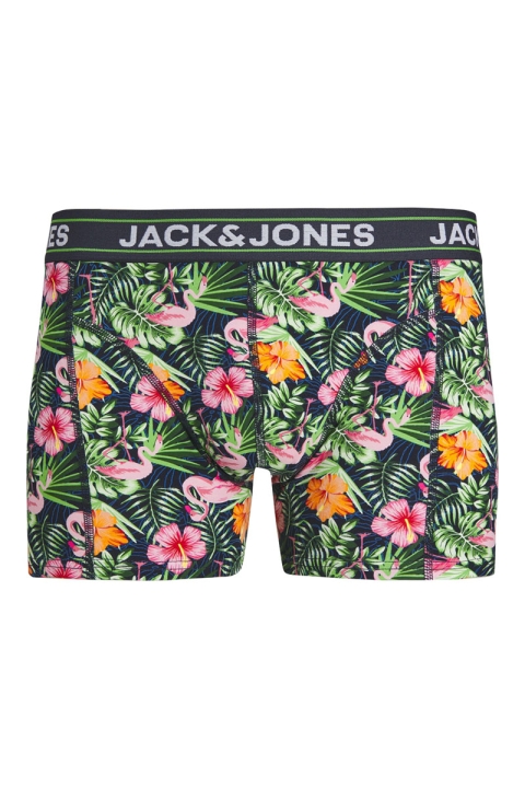 Jack & Jones Flamingo Trunks 3 Pack Navy Blazer