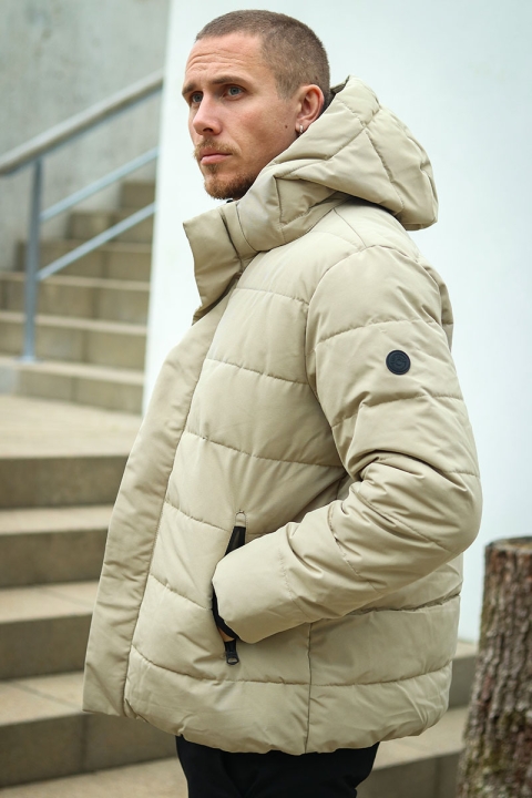 ONLY & SONS CAYSON PUFFA JACKET Chinchilla