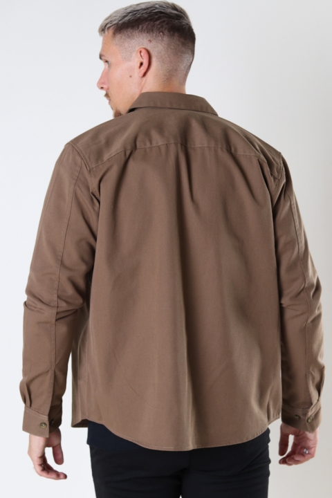 ONLY & SONS ONSMATTI LS TC TWILL OVERSHIRT Kangaroo