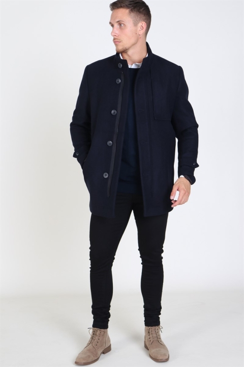 Tailored & Originals Magee Jacke Insignia Blue